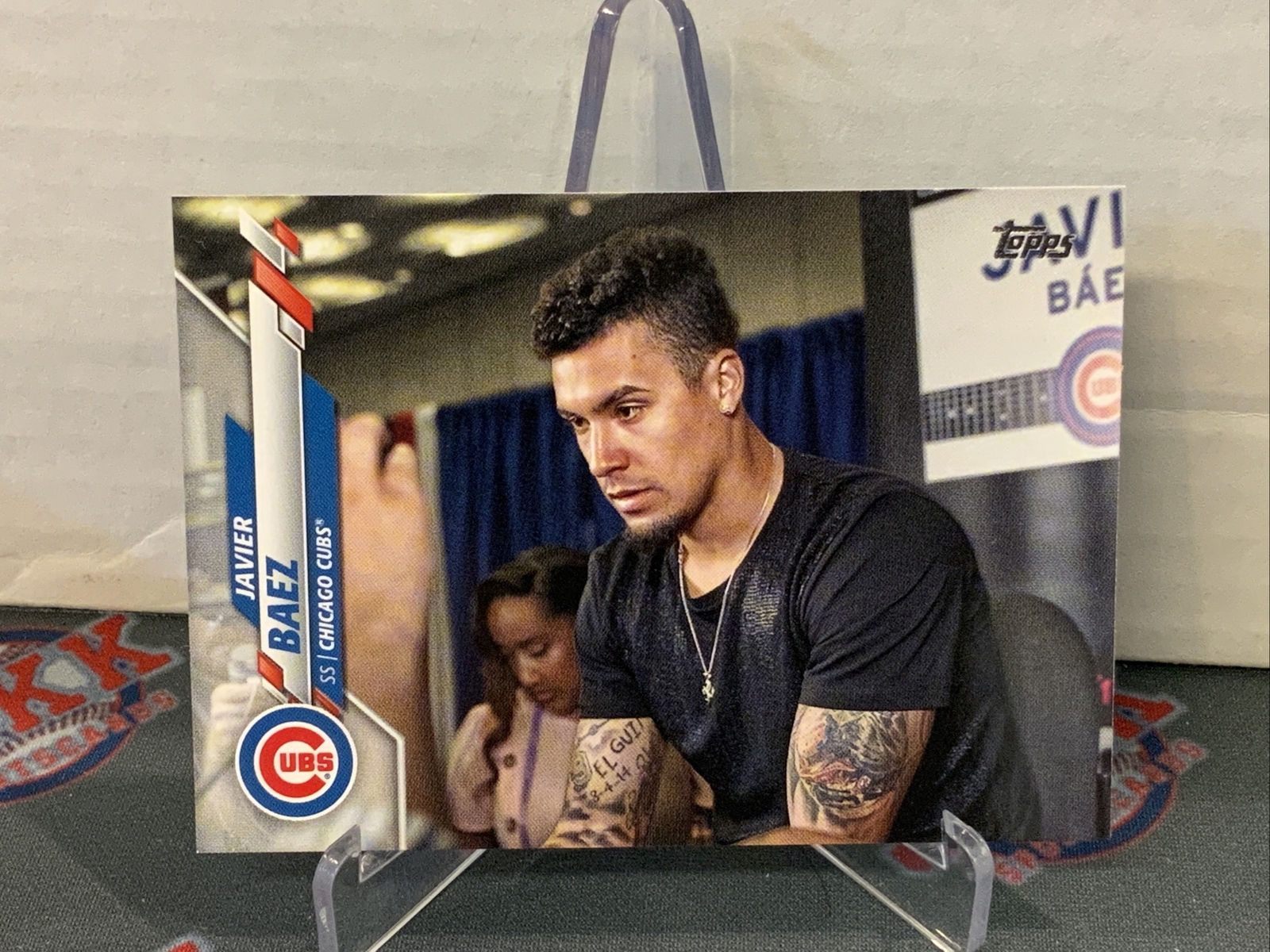2020 TOPPS UPDATE #U-235 JAVIER BAEZ SHORT PRINT SP VARIATION CHICAGO CUBS
