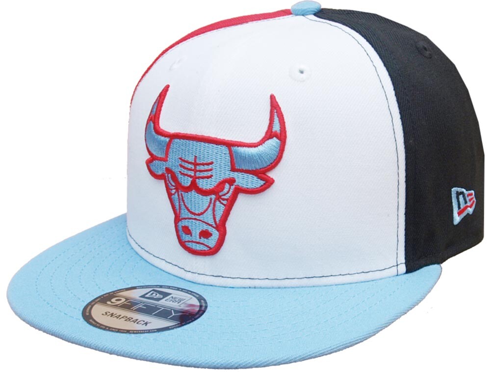 New Era Tricolor Chicago Bulls NBA Snapback Cap 9FIFTY Exclusive