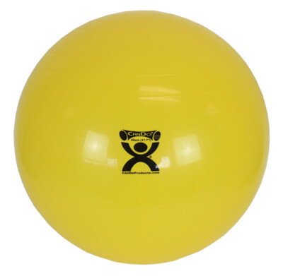  CanDo Inflatable Exercise Ball - Yellow - 18'' (45 cm)