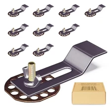 Undermount Sink Clip Support Bracket 10-pk for Bath Kitchen Repair Kit install