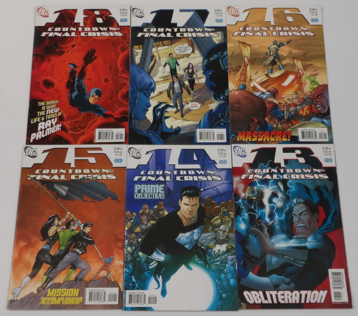 Countdown to Final Crisis #1-51 FN/VF/NM complete series - Justice