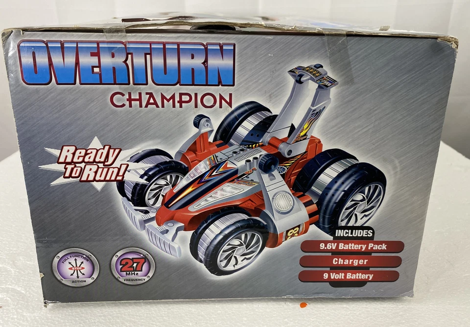Overturn Champion Radio Control R/C Stunt Action Expert Brand New In Box 2004 - Image 4 of 4