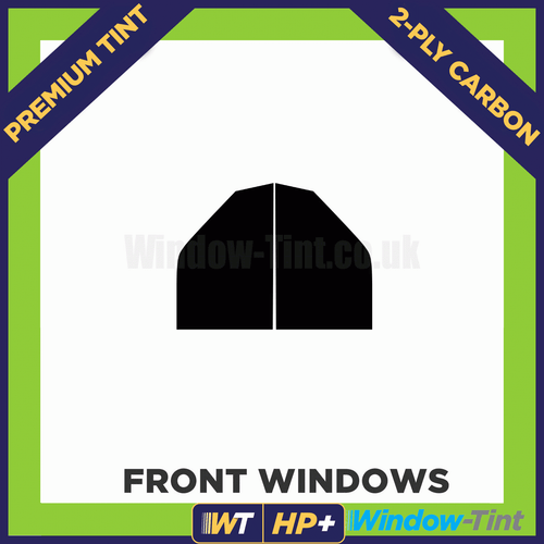 For Land Rover Range Rover 96-02 Carbon Pre Cut Window Tint Front Premium HP+ - Picture 2 of 10