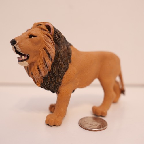 Safari Ltd MÄNNLICHER LÖWE Erwachsene Tier Wildtiere Figur 2010!!!