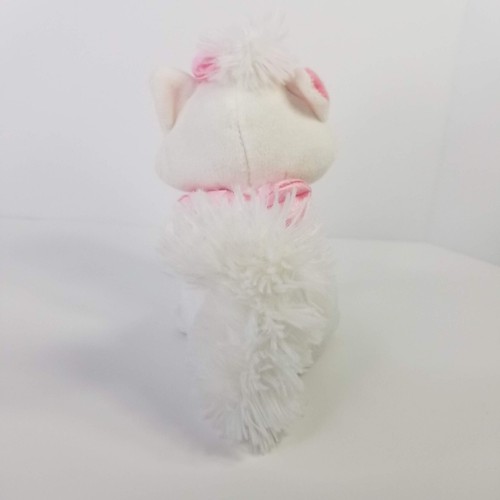 Disney Aristocats Marie White Cat Kitten Plush Stuffed Animal 6" - Picture 8 of 9