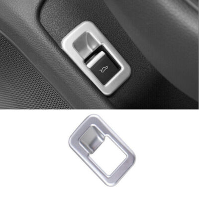 Fit For Audi A4 A5 2017-24 Matte Silver Back Door Tailgate Switch Frame Trim 1P