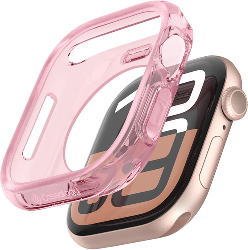 Caseology Capella Cover Compatibile Con Apple Watch 10 (46 Mm) - Clear Pink - Zdjęcie 12 z 12