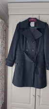 John Rocha Deep Charcoal Coat Uk 16
