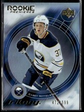 2018-19 UD Trilogy 2003-04 15th Anniversary Retro Rookies Casey Mittelstadt