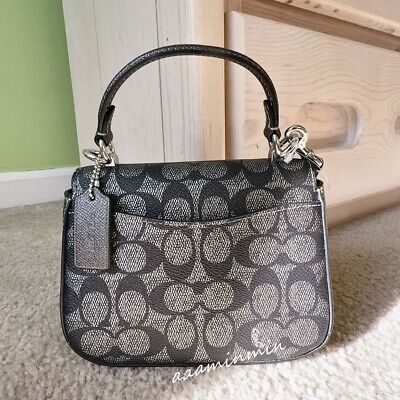 COACH outlet Black Friday Lysa Top Handle Bag Signature COACH outlet Black Friday Lysa Top Handle Bag Signature