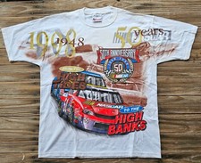 VTG 90s NASCAR 1998 50th Anniversary Racing AOP Medium