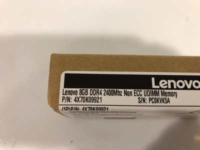 Lenovo Mémoire 8 Go DDR4 - acheter sur