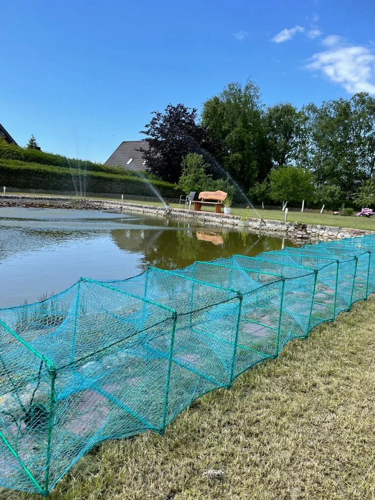 Reuse Aalreuse Krebsreuse Köderfischreuse Fischreuse 55*23*23cm