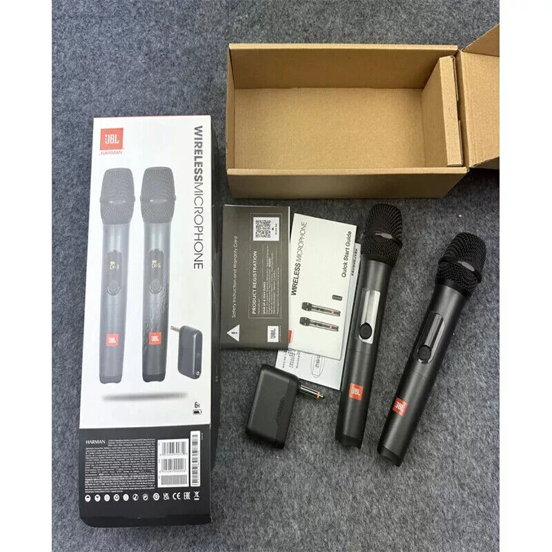 JB*L Wireless Mikrofon Set Wireless Connected System Zwei Mikrofone Neu - Bild 2 von 4