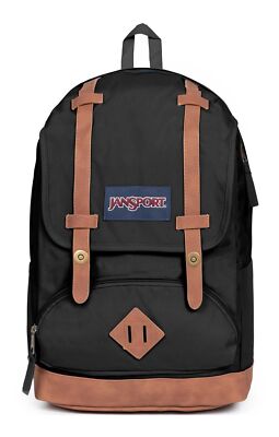 JanSport Cortlandt Backpack Rucksack Rucksack Black schwarz