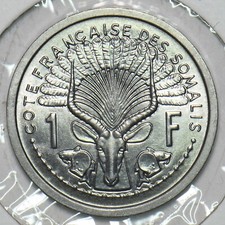Somaliland 1959 Franc Antelope animal 196927 combine shipping