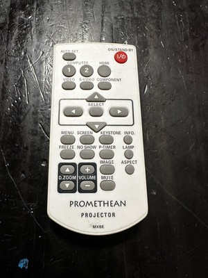 Original Promethean Remote Control MXBE for 3LCD Projector Genuine Tested