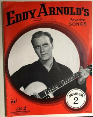 EDDY ARNOLD'S Favorite Songs #2 (1950) Hill & Range Songs SC | eBay