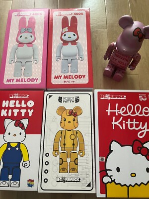 Bearbrick Be@rbrick 400% Medicom Toy Sanrio Hello Kitty choose My Melody