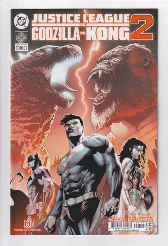 JUSTICE LEAGUE VS. GODZILLA VS. KONG: 2 #1 NM 6/4/25 DC comics A-Z single