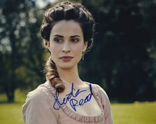 HEIDA REED signed Autogramm 20x25cm POLDARK in Person autograph COA