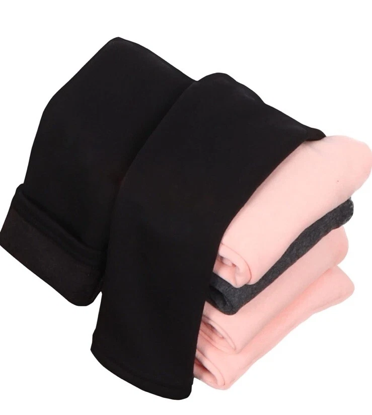 Luouse Girls Velvet Skinny Solid Black Ankle Length Leggings 8-9 Yrs - Image 2 of 2