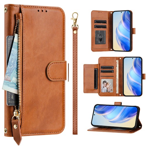 For OnePlus 11 12 13 Nord CE 2 3 4 Luxury Leather Zipper Wallet Purse Case Cover - Picture 11 of 50