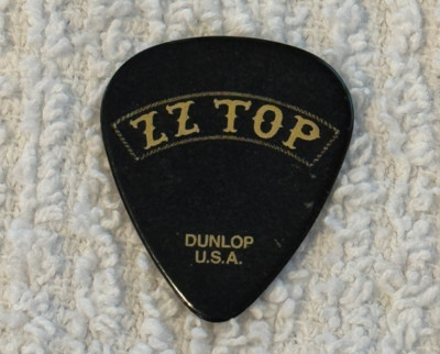 ZZTOP ギターピック ZZ Top Dusty Hill RIP Guitar Pick 2013 La Futura Concert Tour