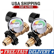 Propane Tank Converts Adapter Refill POL LP Tank Valve to QCC1/Type1 Regualtor