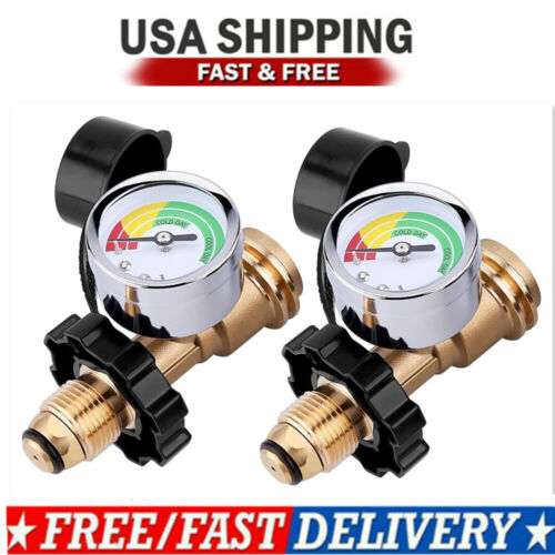 Propane Tank Converts Adapter Refill POL LP Tank Valve to QCC1/Type1 Regualtor