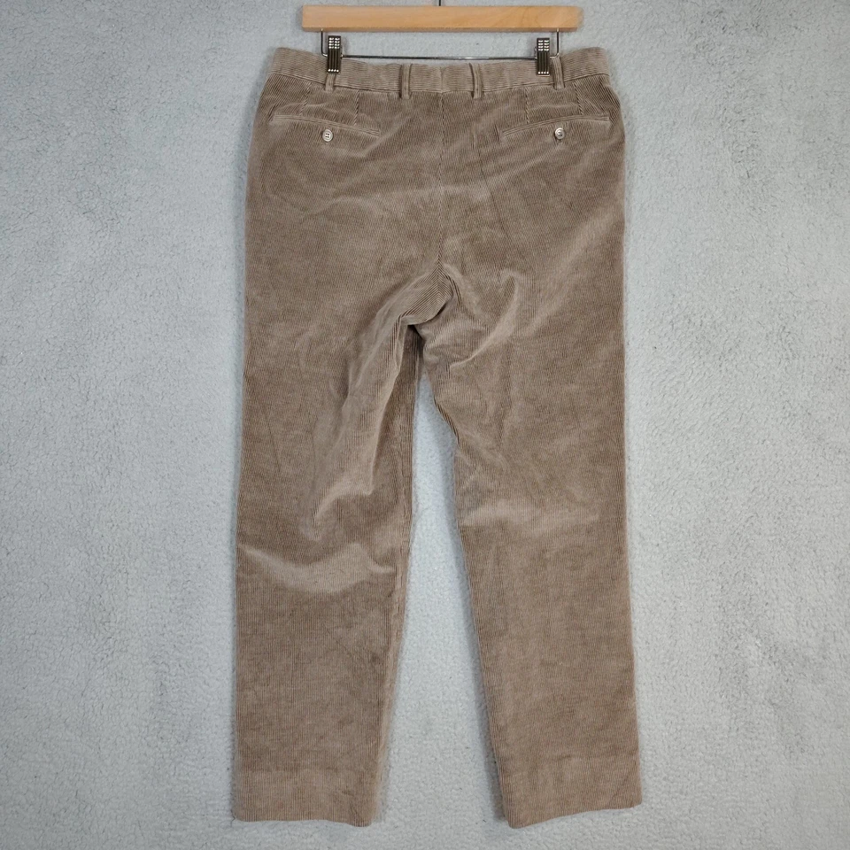 Pantalones Hiltl Hombre 35 (34x29) Marrón Pana Elastizados Ultimate Pantalones Pierna Recta Foto 2 de 4