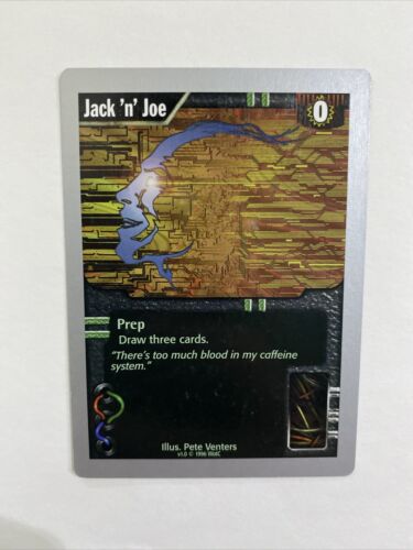Jack ‘n’ Joe Net Runner CCG TCG Promo Card MP WOTC