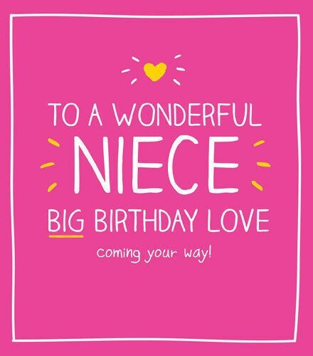 Wonderful Niece Happy Jackson Birthday love Card
