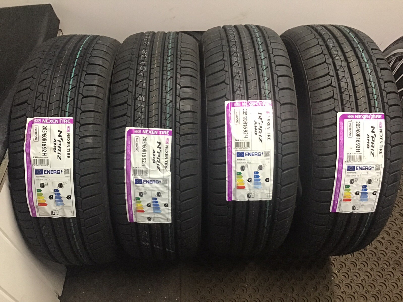4 x NEW 205/60/16 92H NEXEN NPRIZ AH8 QUALITY MID RANGE TYRES X4 eBay