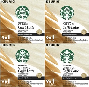 starbucks caramel caffe latte k cups