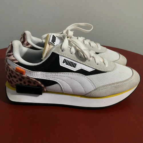 puma trainers with leopard print
