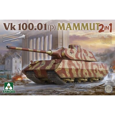 Takom #2156 1/35 Vk 100.01 (p) Mammut 2 in 1