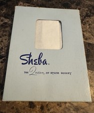 VINTAGE SHEBA FIRST QUALITY SHEER SEAMLESS STOCKINGS / NYLONS   9 1/2 NEW 