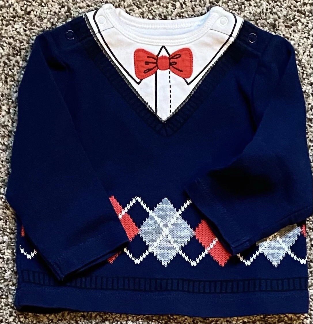 Sweater With Bow Tie Look