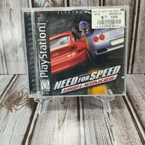 Need For Speed 4 High Stakes PS1 (PlayStation 1, 1999) komplett CIB mit Reg Card - Bild 2 von 12