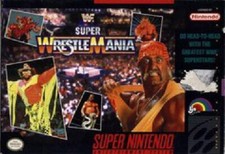 WWF Super Wrestlemania Super Nintendo Good Condition Cartridge