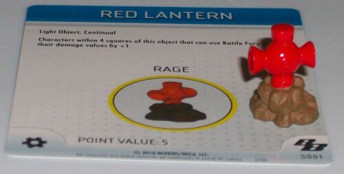 RED LANTERN s001 Brave and the Bold HeroClix special object LE - Picture 1 of 1