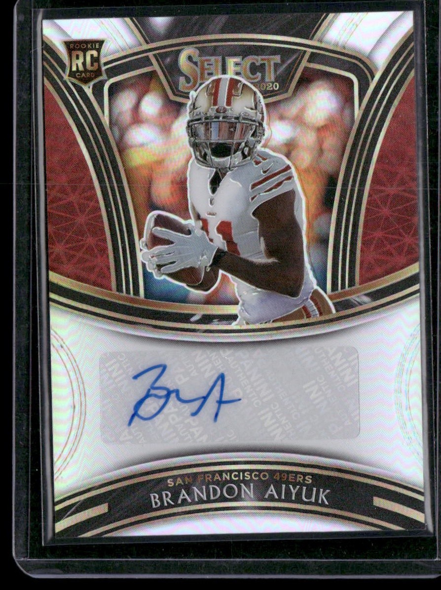 2020 Panini Select #SS-BAI Brandon Aiyuk Select Signatures