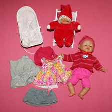 Lot 2 poupées Corolle + vêtements et accessoires