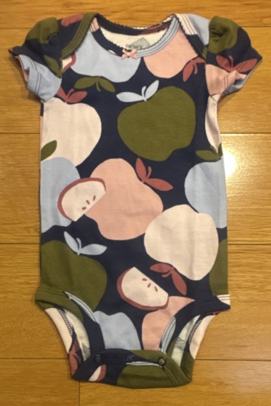 Carter's Fruit Print Cotton One-Piece Bodysuit for  Baby Girl 6M