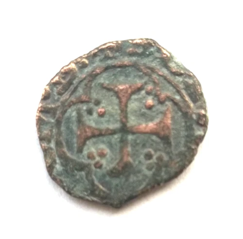 Obole Tournois au Lis de Charles VII - TOURS - 1438.1448 - Duplessy n°519- 0,77g - Photo 1/2