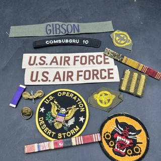 U.S. Patches And Pins Lot. Gibson U.S. Airforce & More. ML