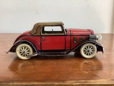 Vintage Marx Tin Litho Clockwork Roadster Automobile 1933