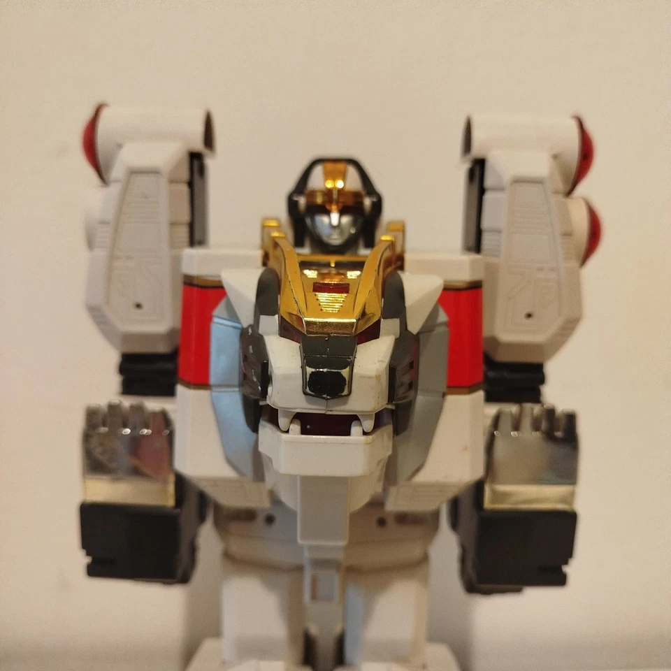 POWER RANGERS WHITE TIGERZORD BANDAI 1994 - Robot - FUNZIONANTE - Immagine 3 di 4