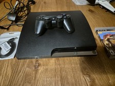 PS3 Slim Console 160GB 2503A with Controller, Cables and Game Sony PlayStation 3